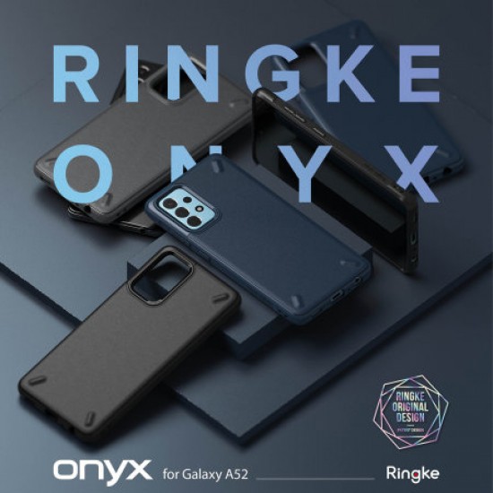 Ringke Onyx Samsung Galaxy A52 Protective Case - Navy