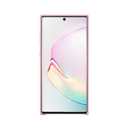 Official Samsung Galaxy Note 10 Plus Silicone Cover Case - Pink