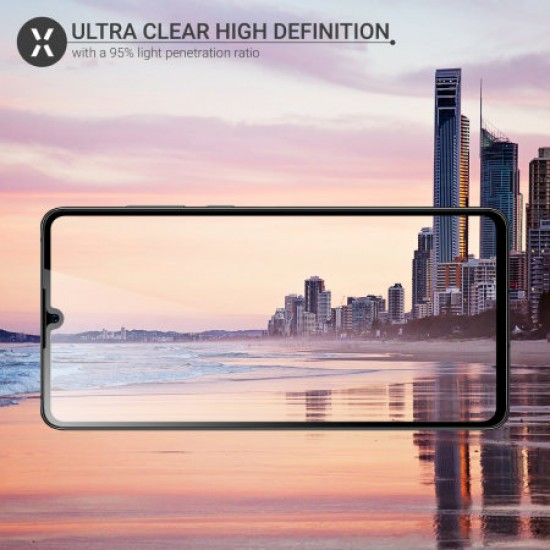 Olixar Huawei P30 Full Cover Glass Screen Protector - Black