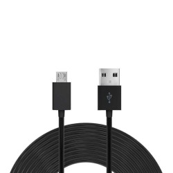 Just Wireless 3.0m Micro USB Charge and Sync Cable in Black