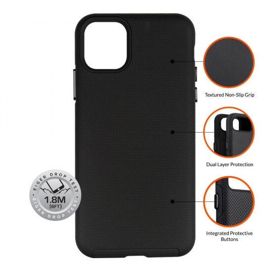 Eiger North Case for Apple iPhone 11 Pro in Black