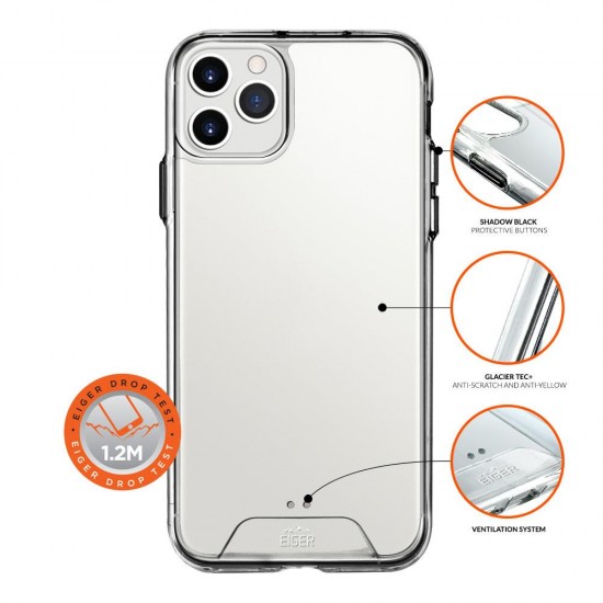 Eiger Glacier Case for Apple iPhone 11 Pro Max in Clear
