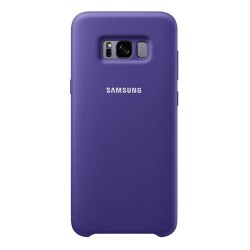 Samsung Silicone Cover Case for Samsung Galaxy S8+ in Violet