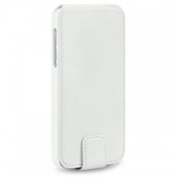 Terrapin Apple iPhone 5/5S/SE Faux Leather Flip Case - White