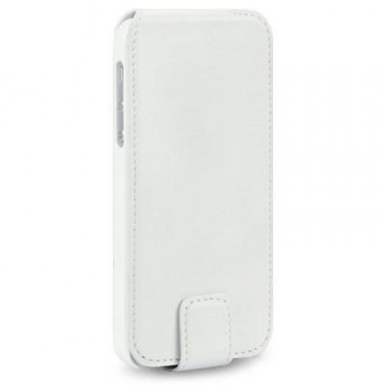 Terrapin Apple iPhone 5/5S/SE Faux Leather Flip Case - White