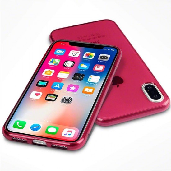 Terrapin Apple iPhone X/XS Slim Gel Case - Red