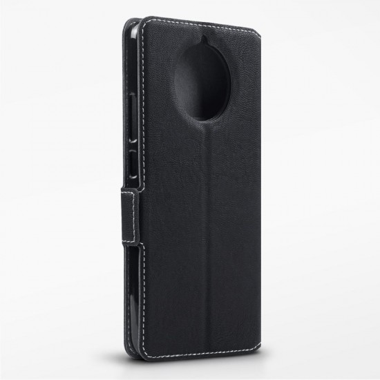 Terrapin Nokia 9 PureView Ultra Slim PU Leather Wallet Case - Black