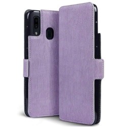 Terrapin Samsung Galaxy A30 Ultra Slim PU Leather Wallet Case - Purple