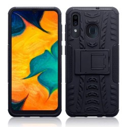 Terrapin Samsung Galaxy A30 Rugged Shockproof Tough Case - Black