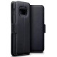 Terrapin Samsung Galaxy S10e Ultra Slim Genuine Leather Wallet Case - Black