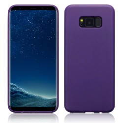 Terrapin Samsung Galaxy S8 Plus Slim Gel Case - Solid Purple Matte