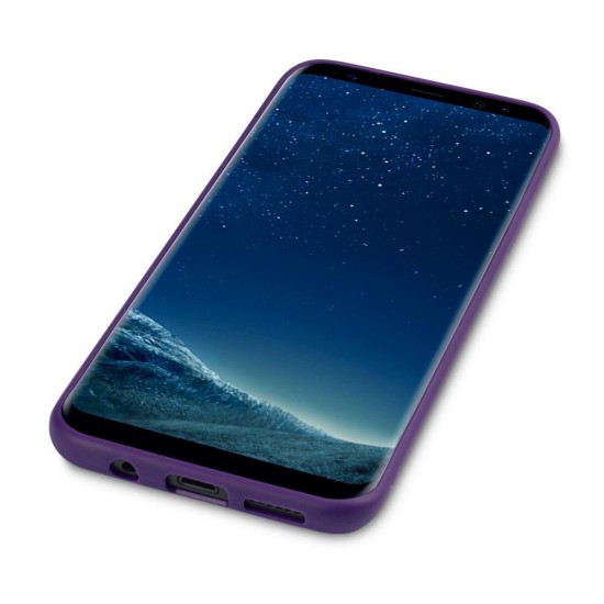 Terrapin Samsung Galaxy S8 Plus Slim Gel Case - Solid Purple Matte