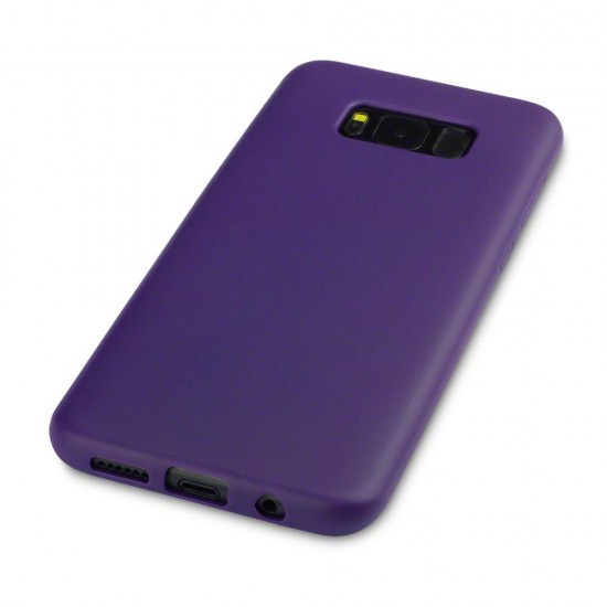 Terrapin Samsung Galaxy S8 Plus Slim Gel Case - Solid Purple Matte