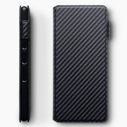 Terrapin Sony Xperia 10 Plus Ultra Slim PU Leather  Wallet Case - Black Carbon T