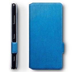 Terrapin Sony Xperia XZ3 Ultra Slim Faux Leather Wallet Case - Light Blue