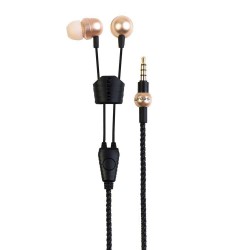 Wraps Core Earphones in Gold