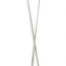 RV Astley Byton Nickel Finish Floor Lamp