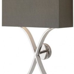 RV Astley Byton Nickel Finish Wall Lamp