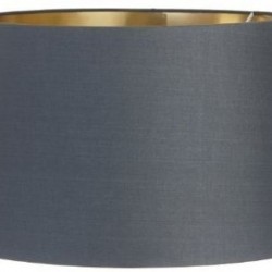 RV Astley Charcoal Shade With Gold 40cm