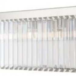 RV Astley Melton Nickel And Crystal Wall Light Long