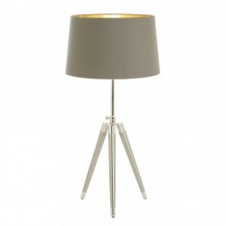 RV Astley Lorca Tripod Nickel Floor Lamp (Base Only)