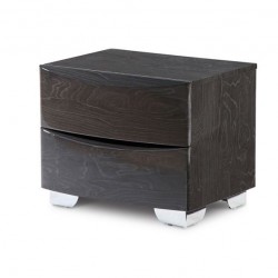 Angela Slate Grey High Gloss Night Stand