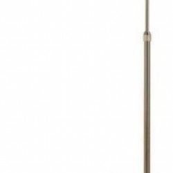 RV Astley Blair Marble and Brass Floor Lamp