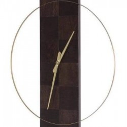 RV Astley Desna Veneer Wall Clock